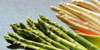 Asperges blanches et vertes