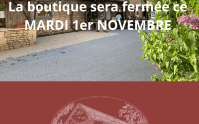 Fermé le 1er Novembre