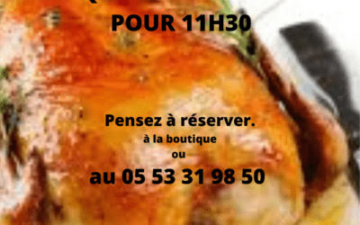 Vos poulets rôtis