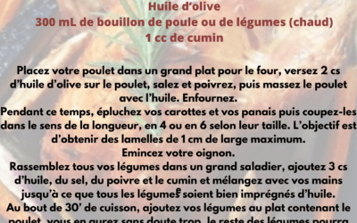 Recette : Poulet