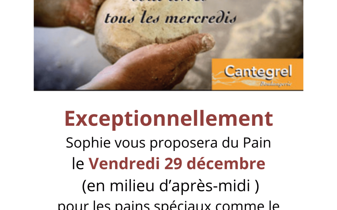 Livraison de pain