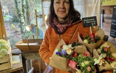 Les premières fleurs fraîches