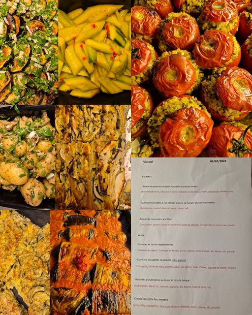 Les plats cuisinés