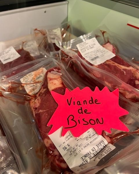 Viande de bison