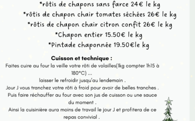 Commande 1er de l’An