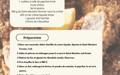Saint-Nectaire : idée recette