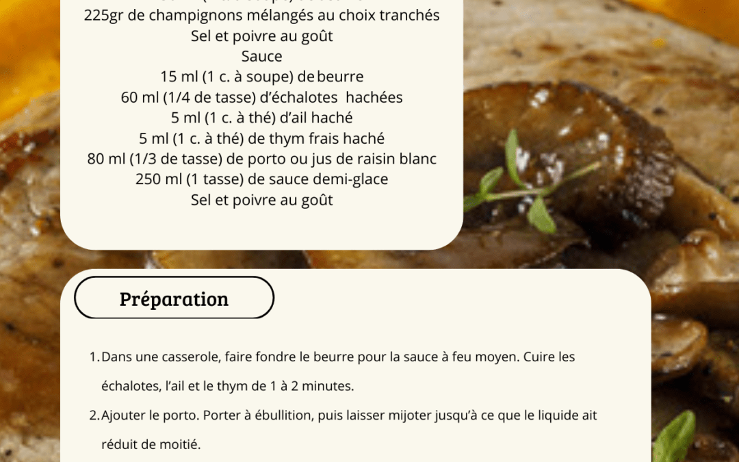 Veau de lait : idée recette