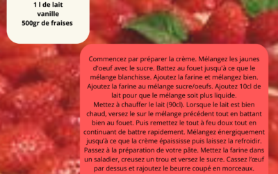 Fraises : recette