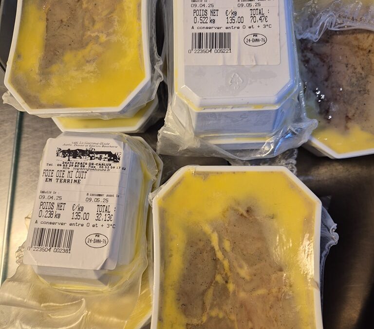 Foie d’oie mi-cuit