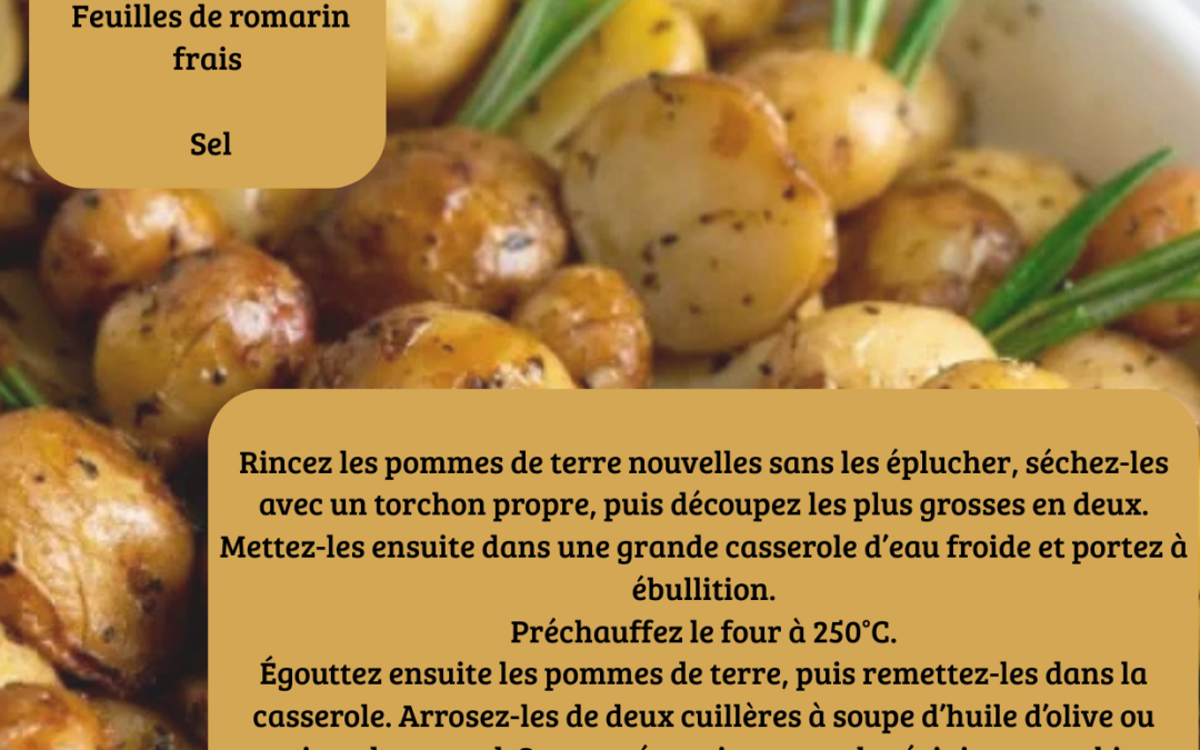 Pommes de terre nouvelle: recette