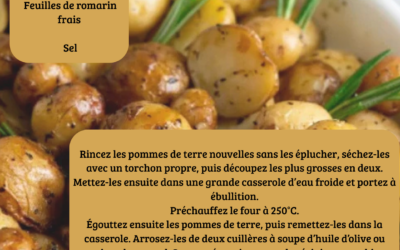 Pommes de terre nouvelle: recette