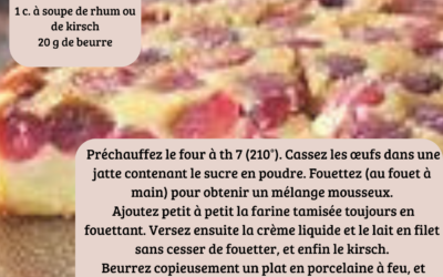 Recette: Cerises