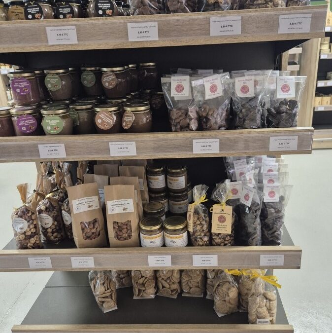 Noix et noisettes « gourmandises »