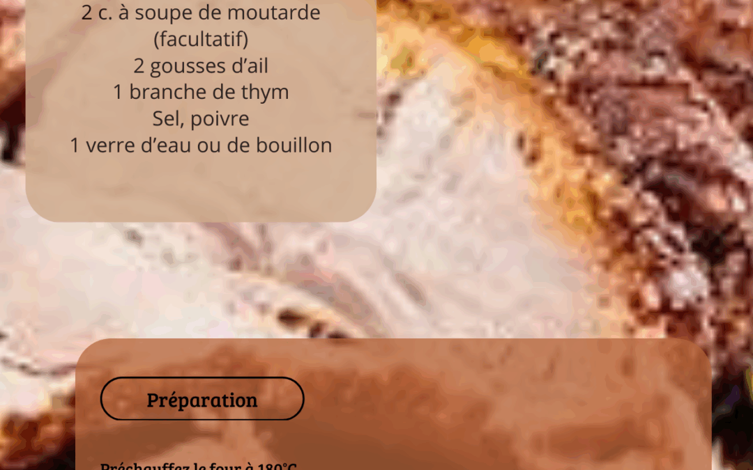 Recette : Rôti de porc
