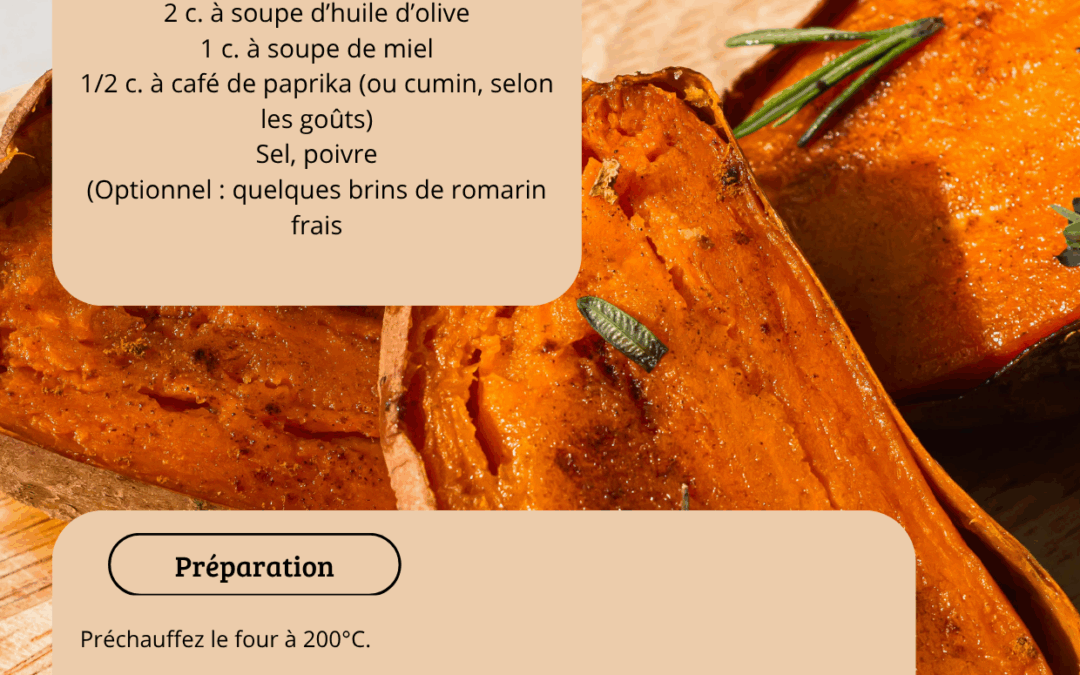Recette: Patate Douce
