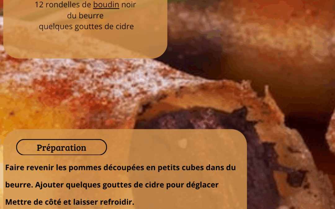 Recette: Boudin noir