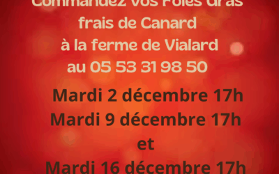 Foies gras frais Canard