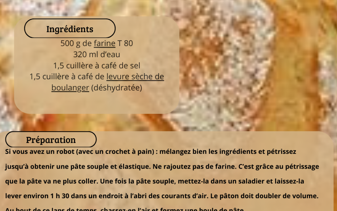 Recette: Pain