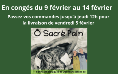 Congés ô Sacré Pain