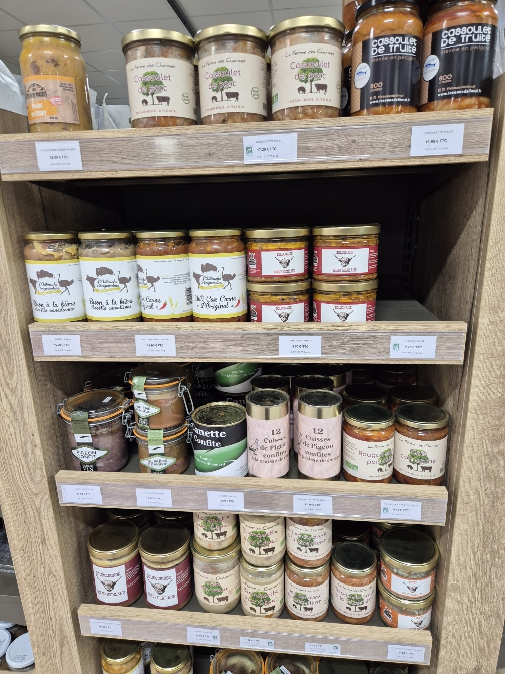 préparation cuisinés