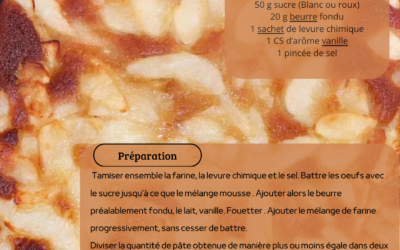 Recette: Invisible pommes/poires