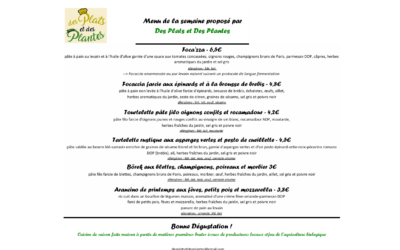 Plats cuisinés
