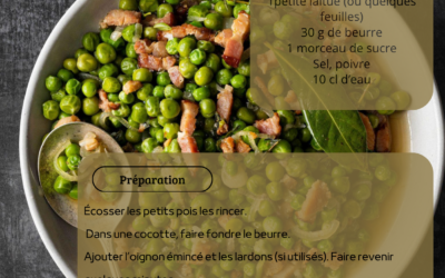 Recette: Petits pois frais