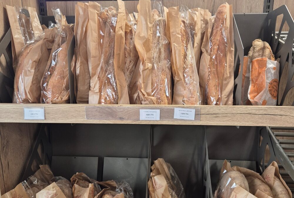Pain de campagne au feu de bois