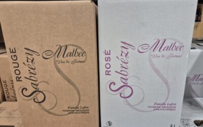 Vin rosé en fontaine de 5 litres