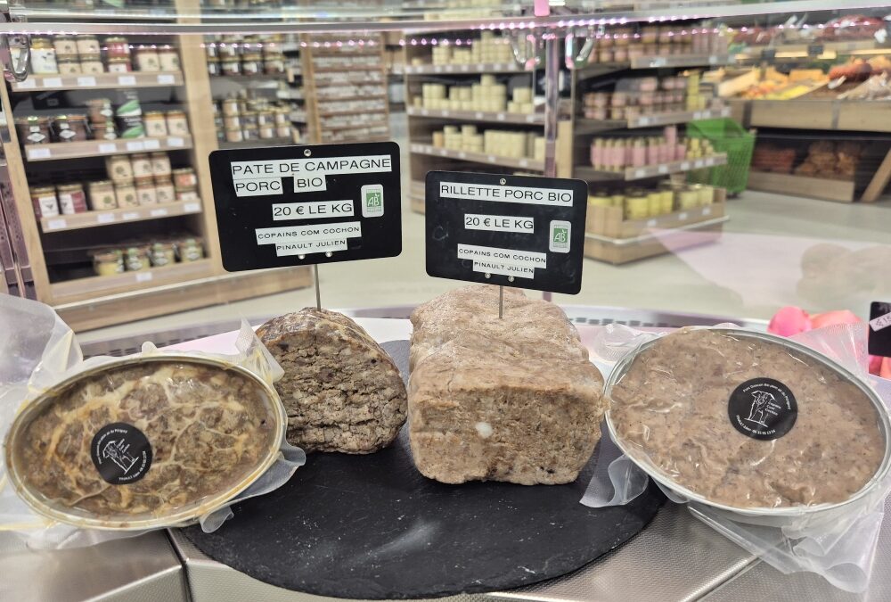 Pâté et rillettes de porc