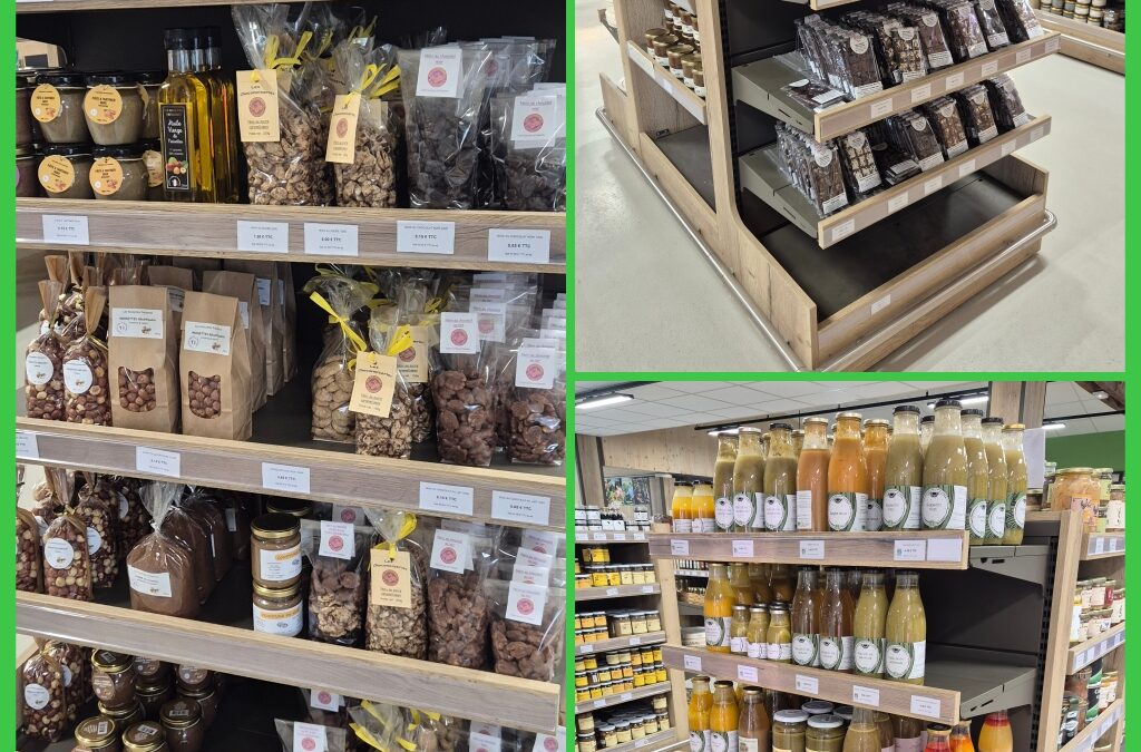 Produits déplacés pour la saison …