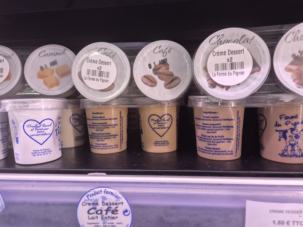 creme desserts