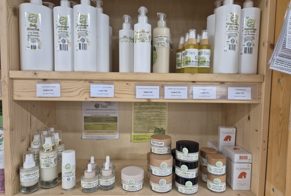 Cosmétique à la sève de bouleau