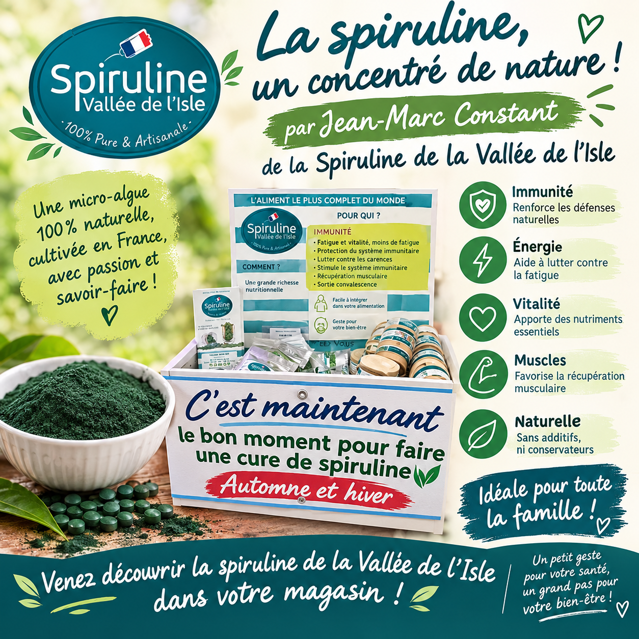 spiruline affiche