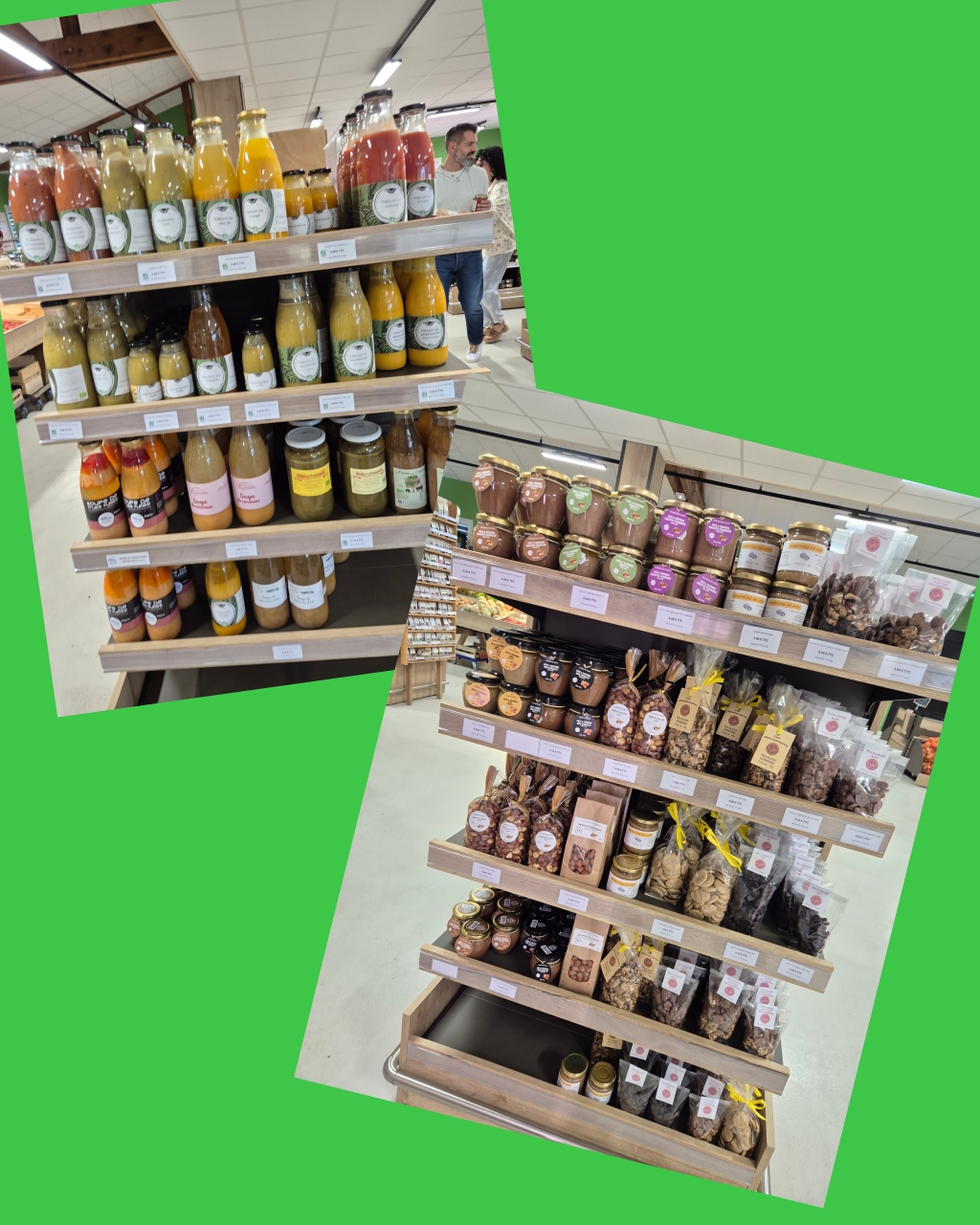 rayon soupe , confiseries